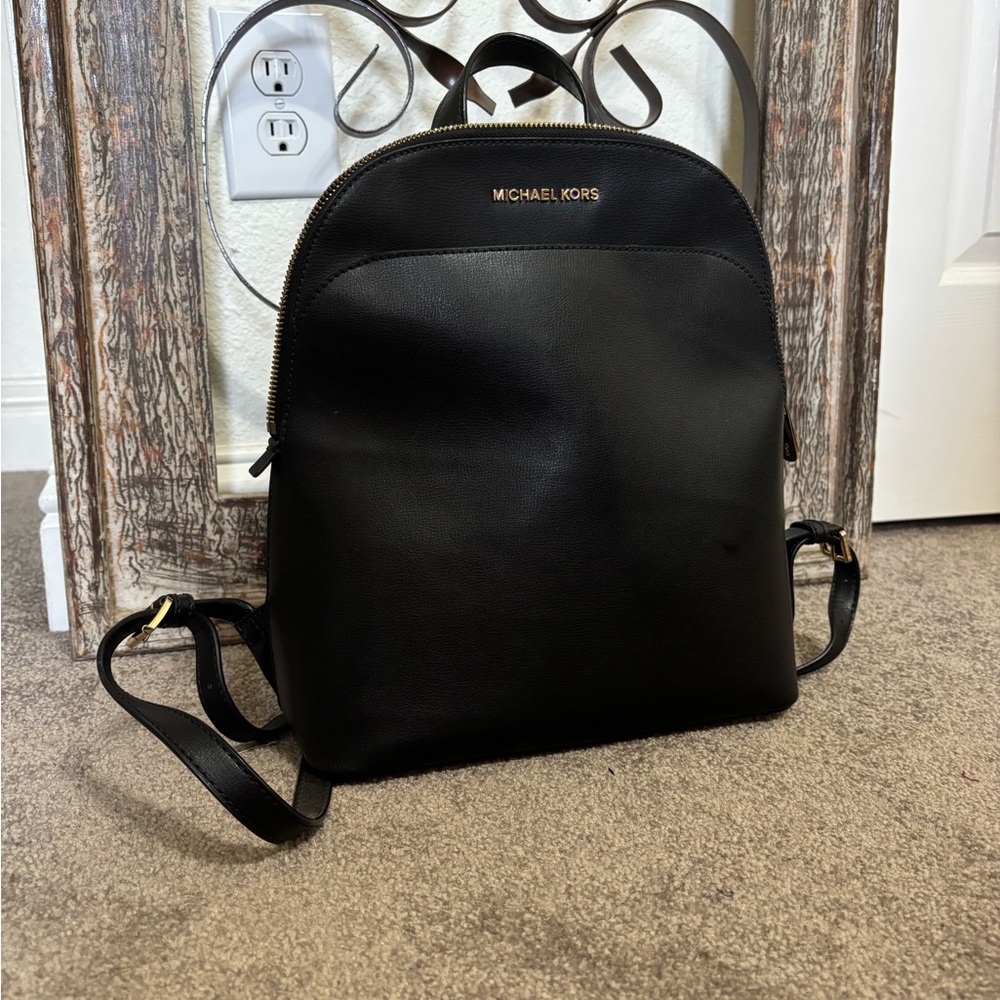 Michael Kors Black Backpack